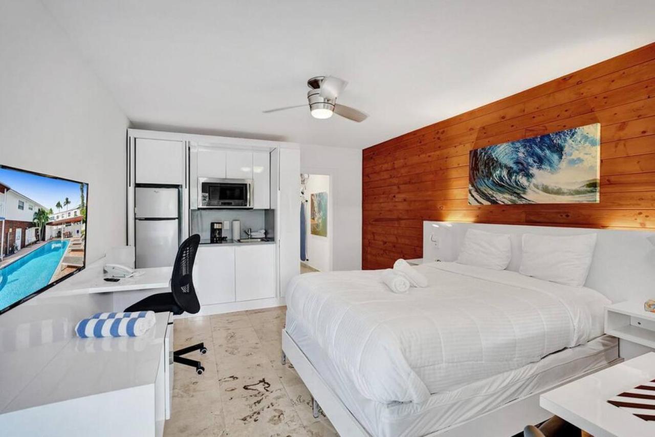 Waves Beach Town Cozy Studio Apartment Pompano Beach Exterior photo